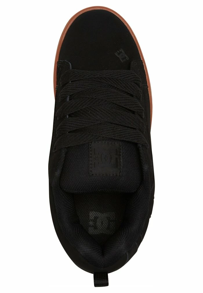 COURT GRAFFIK UNISEX - Skate shoes - black/gum DC Shoes COURT GRAFFIK UNISEX - Skate Shoes - Black/gum -DC Shoes shop 7984f6d837f140388e94382516137b4c