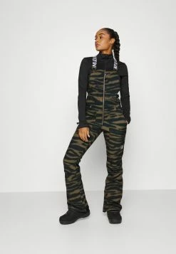 DC Shoes COLLECTIVE BIB - Snow Pants - Olive Night