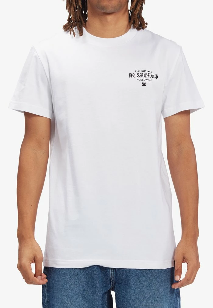 Print T-shirt - white DC Shoes Print T-shirt - White -DC Shoes shop 809b4e5f472640139e692d028201e3c9