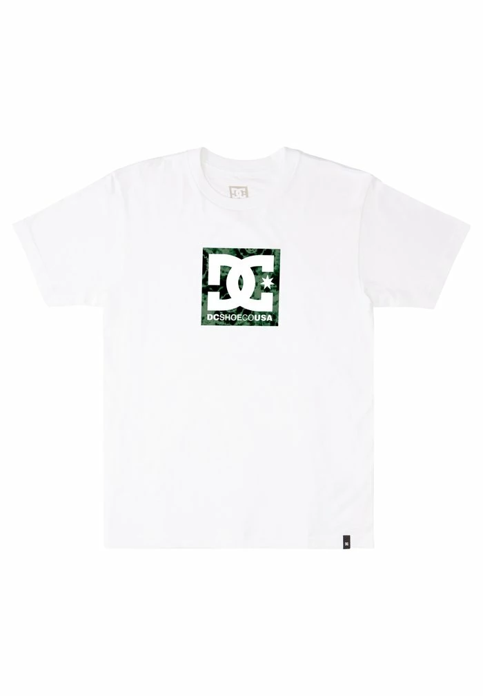 SQUARE STAR - Print T-shirt - white DC Shoes SQUARE STAR - Print T-shirt - White -DC Shoes shop 8dbb1aec0b6949859e09f1fc85d92da7
