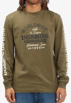 DC Shoes DC HIGHER RANK - Long Sleeved Top - Ivy Green