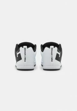 DC Shoes COURT GRAFFIK UNISEX - Skate Shoes - White/black Basic -DC Shoes shop 94843bbbb0f947358cea50ea0cebe427