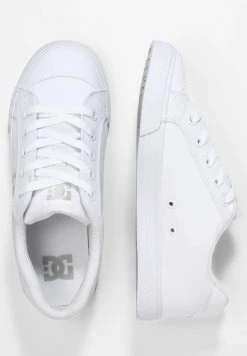 DC Shoes CHELSEA TX - Trainers - White/silver -DC Shoes shop 9be6d0b430834dbfb715eb0d5e3376d3