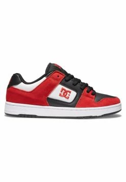 DC Shoes MANTECA - Trainers - Red/black/white -DC Shoes shop 9fb7951650ed4bf5b7caa86827a9e488