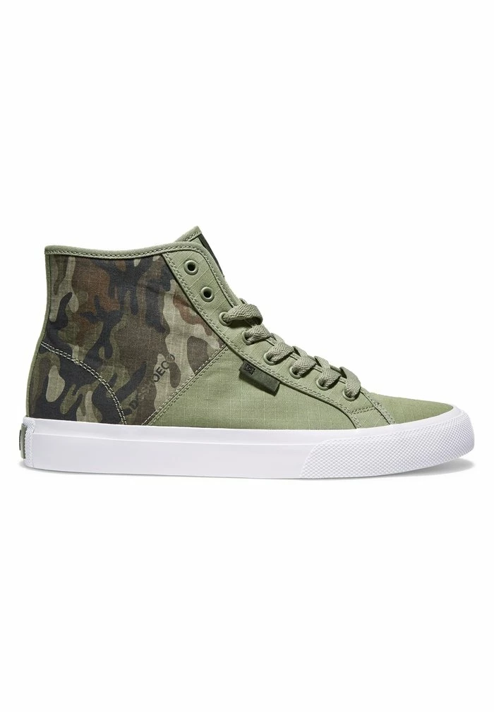 MANUAL - High-top trainers - olive camo DC Shoes MANUAL - High-top Trainers - Olive Camo -DC Shoes shop a189c50bc674422b936dbe74cb7814e7