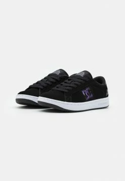 DC Shoes SABBATH STRIKER UNISEX - Trainers - Black/white/purple -DC Shoes shop a353156e4fc243f3bd8053b8e3785ede