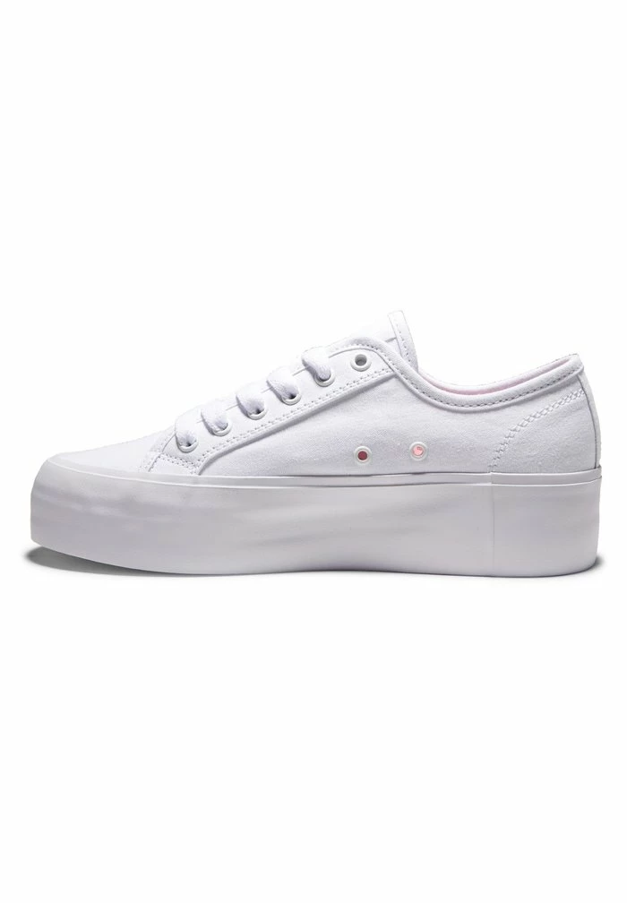 MANUAL PLATFORM - Trainers - white/white DC Shoes MANUAL PLATFORM - Trainers - White/white -DC Shoes shop a45c127f9da94e288dc221f768761817
