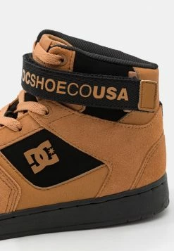 DC Shoes PENSFORD UNISEX - High-top Trainers - Brown/black -DC Shoes shop ac1d968eb1a84f498db22db22da36f6d