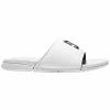 DC Shoes BOLSA - Pool Slides - White/black