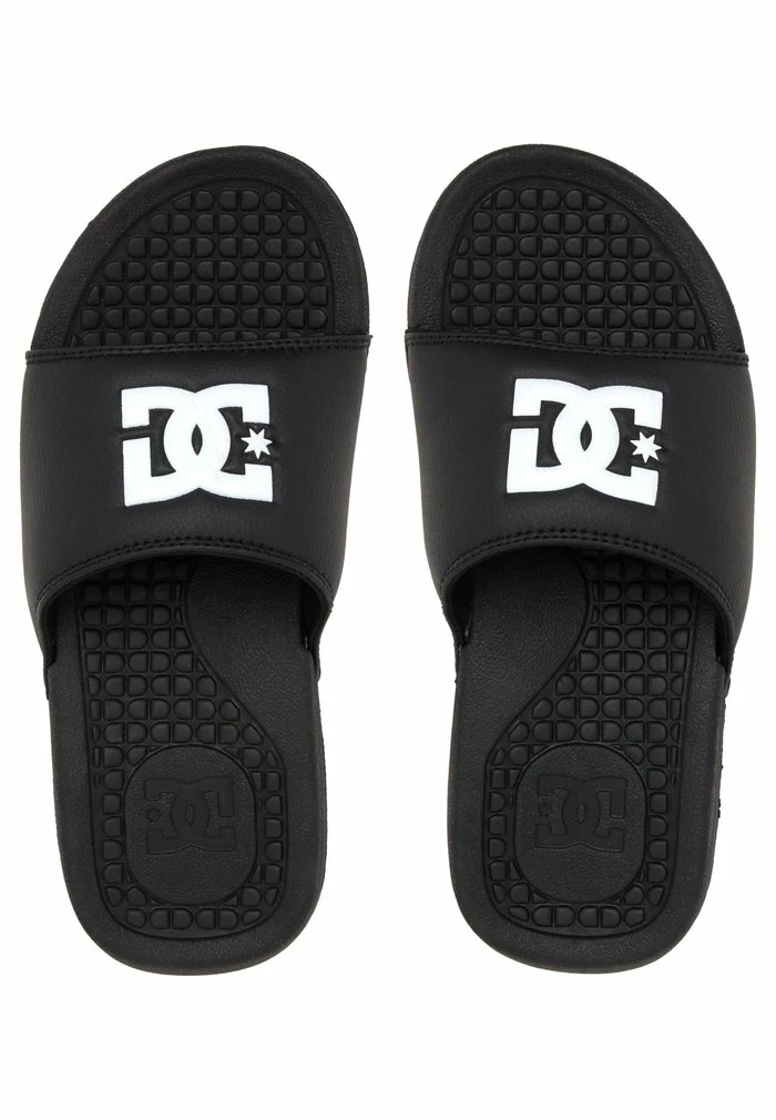 BOLSA - Pool slides - black/white DC Shoes BOLSA - Pool Slides - Black/white -DC Shoes shop aee5ea767c30427785a164f94fd27cae