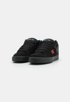 DC Shoes PURE MID UNISEX - Trainers - Black/red -DC Shoes shop b186b85d0ca34bfdb66bd1f4afac3acd