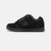 DC Shoes STAG UNISEX - Skate Shoes - Black/grey/red -DC Shoes shop b42a8fa76f3d4b1b84633f7c9dee4b3f