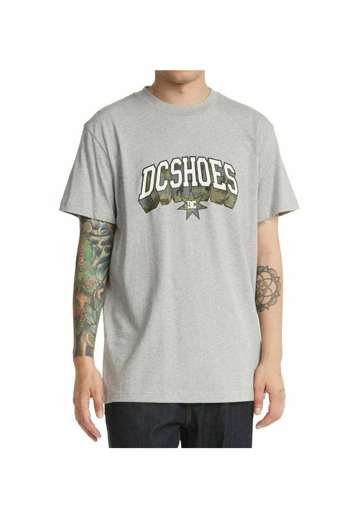 BUILT UP - Print T-shirt - heather grey DC Shoes BUILT UP - Print T-shirt - Heather Grey -DC Shoes shop b500d1b41c4e4934ba10468e2771285e