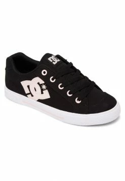DC Shoes CHELSEA - Trainers - Black/pink -DC Shoes shop b70ea973254c493a8346b97f68406bdd