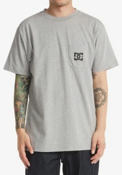 DC Shoes STAR - Print T-shirt - Heather Grey