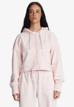 DC Shoes Zip-up Sweatshirt - Pink Dogwood