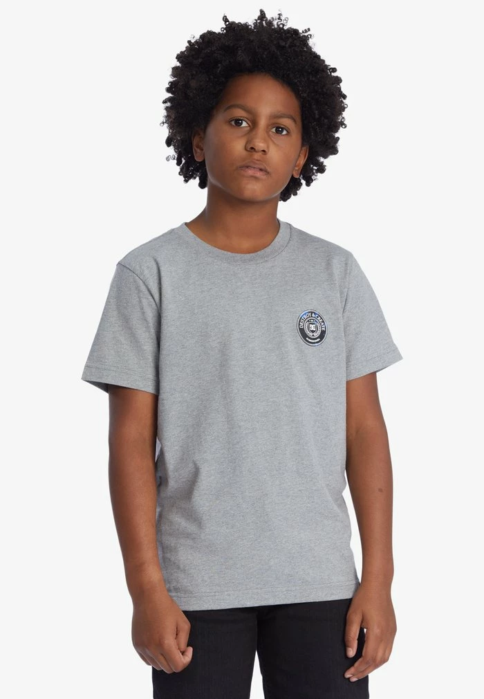 OP CREST - Print T-shirt - heather grey DC Shoes OP CREST - Print T-shirt - Heather Grey -DC Shoes shop c1fa900cc107452cb3729b3d8ae9893a
