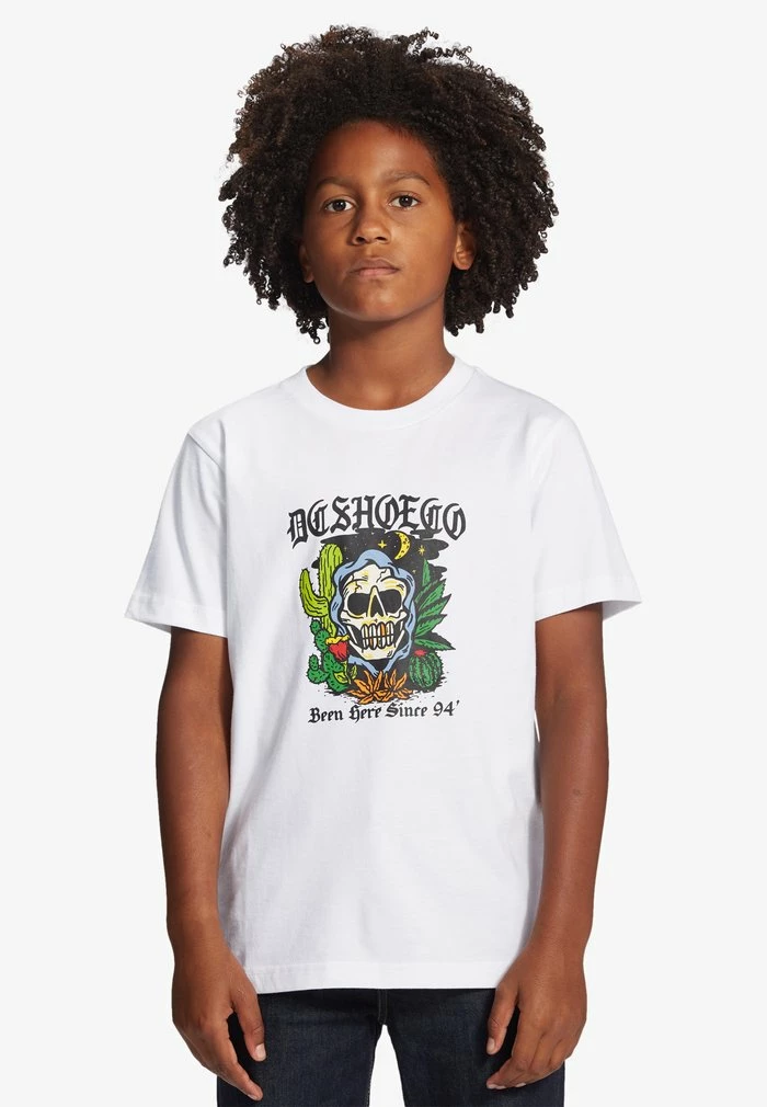 BEEN HERE - Print T-shirt - white DC Shoes BEEN HERE - Print T-shirt - White -DC Shoes shop c5f922fc87fc4138855cd57462906426