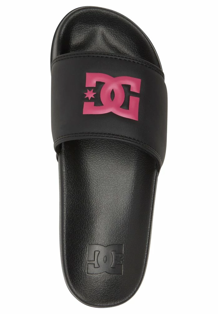 Slippers - black/crazy pink DC Shoes Slippers - Black/crazy Pink -DC Shoes shop c715337ac71640f18eeb5326b305e123