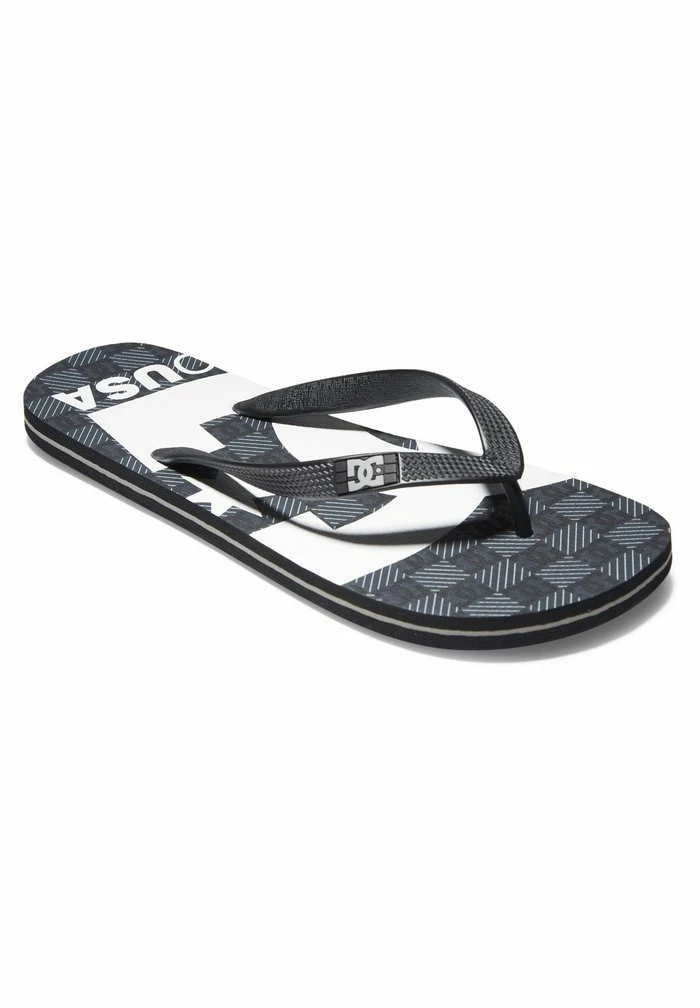 SPRAY GRAFFIK - T-bar sandals - black grey white DC Shoes SPRAY GRAFFIK - T-bar Sandals - Black Grey White -DC Shoes shop c98a737ff10f464d8bcf4ecf23395215