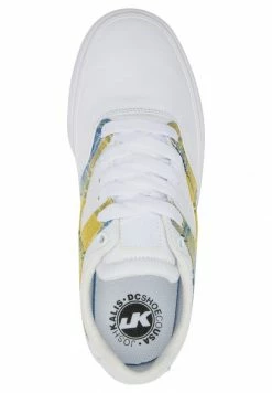 DC Shoes KALIS VULC - Trainers - White -DC Shoes shop dbc796086ed3498eafa92532c687a6bf