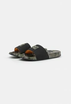 DC Shoes SLIDE UNISEX - Mules - Military/black 3 DC Shoes SLIDE UNISEX - Mules - Military/black -DC Shoes shop e273608c2b8d469b9f841a6e1a96cf47
