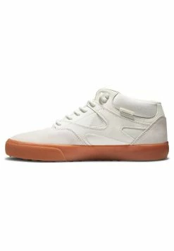DC Shoes KALIS HALBHOHE AUS LEDER FÜR ADY - Lace-up Ankle Boots - Off White Gum