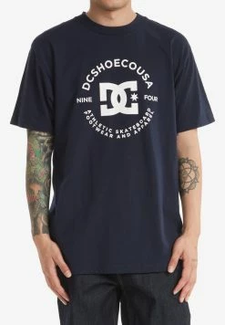 DC Shoes STAR PILOT - Print T-shirt - Navy Blazer