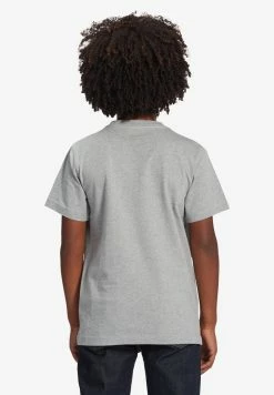 DC Shoes DC STAR POCKET - Basic T-shirt - Heather Grey -DC Shoes shop e6a80f6a5da04febb28a631dfb9281b9