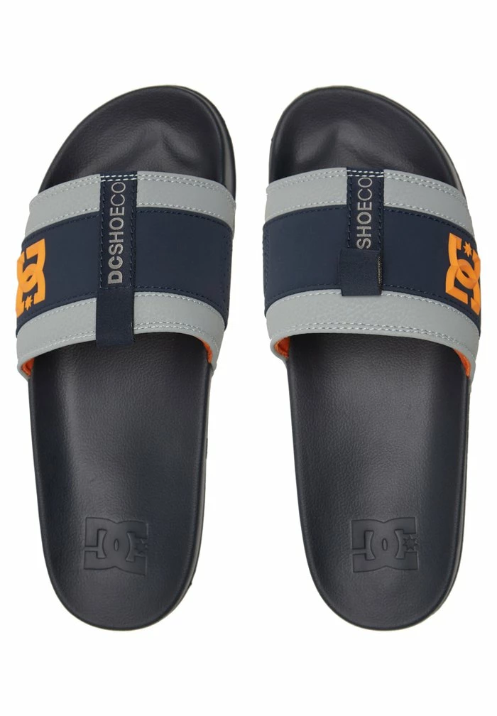 Pool slides - navy/grey DC Shoes Pool Slides - Navy/grey -DC Shoes shop e6d68e033f77453dac70e04940d5ed21