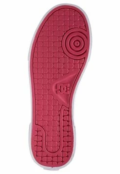 DC Shoes CHELSEA - Trainers - White/crazy Pink -DC Shoes shop e968b9e5d73040219426b38451afa294