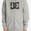 DC Shoes Zip-up Sweatshirt - Heather Grey 1 DC Shoes Zip-up Sweatshirt - Heather Grey -DC Shoes shop ead09dd47c994e108a6e1ebf48a6e276