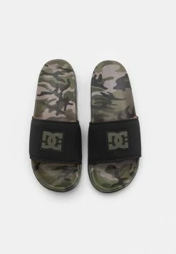 DC Shoes SLIDE UNISEX - Mules - Military/black 5 DC Shoes SLIDE UNISEX - Mules - Military/black -DC Shoes shop eccfcdac638649ff935baa9d4376c351