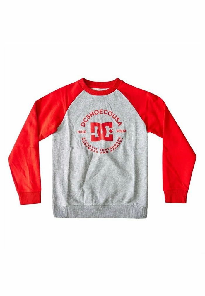 STAR PILOT - Sweatshirt - heather grey/racing red DC Shoes STAR PILOT - Sweatshirt - Heather Grey/racing Red -DC Shoes shop f5d93bbee79a440484125e99268fa0c7