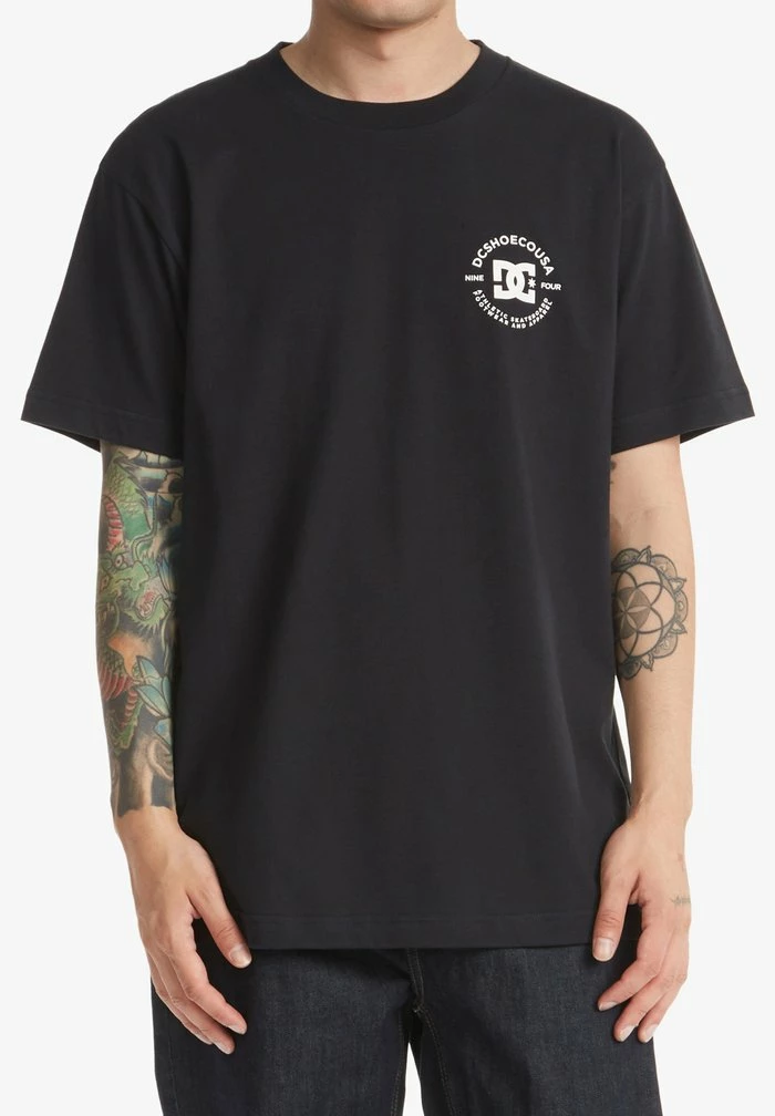 Print T-shirt - black DC Shoes Print T-shirt - Black -DC Shoes shop f8a303bd9ec840d4894defcb36917f04