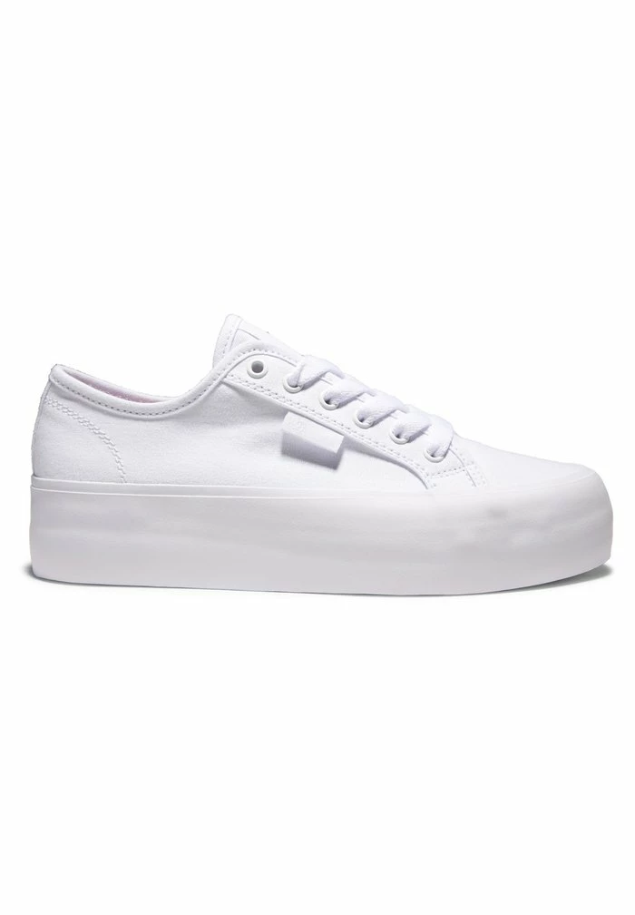MANUAL PLATFORM - Trainers - white/white DC Shoes MANUAL PLATFORM - Trainers - White/white -DC Shoes shop fa9ed4d1c49944ba8fd4da03dbb10a42