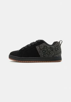 DC Shoes COURT GRAFFIK UNISEX - Skate Shoes - Black/black