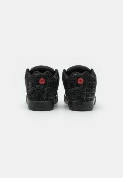 DC Shoes PURE MID UNISEX - Trainers - Black/red -DC Shoes shop fe669fc2584f4862b03cd4e8c76d4e17